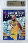 Graded 2018 Donruss Optic All Heart LeBron James #13 Fast Break Holo Basketball Card BGS 9.5 Gem Mint