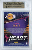 Graded 2018 Donruss Optic All Heart LeBron James #13 Fast Break Holo Basketball Card BGS 9.5 Gem Mint