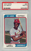Graded 1974 Topps Lou Brock #60 Baseball Card PSA 9 Mint