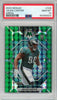 Graded 2023 Panini Mosaic Jalen Carter #328 Green Rookie RC Football Card PSA 10