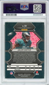 Graded 2023 Panini Mosaic Jalen Carter #328 Green Rookie RC Football Card PSA 10