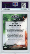 Graded 2017 Topps Chrome Conor McGregor #UFCMR Fire UFC MMA Card PSA 10 Gem Mint