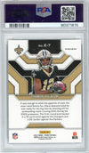 Graded 2022 Panini Prizm Chris Olave #E7 Emergent No Huddle Rookie RC Football Card PSA 10 Gem Mint
