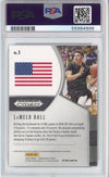 Graded 2020-21 Panini Prizm DP Draft Picks LaMelo Ball #3 Green Prizm Rookie RC Basketball Card PSA 10 Gem Mint