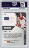 Graded 2020-21 Panini Prizm LaMelo Ball #43 Silver Prizm Rookie RC Basketball Card PSA 10 Gem Mint