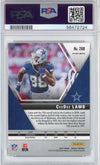 Graded 2020 Panini Mosaic CeeDee Lamb #268 Reactive Blue Rookie RC Football Card PSA 10 Gem Mint
