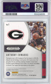 Graded 2020-21 Panini Prizm DP Draft Picks Anthony Edwards #1 Green Rookie RC Basketball Card PSA 10 Gem Mint
