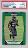 Graded 2017 Panini Prizm Leonard Fournette #219 Green Rookie RC Football Card PSA 10 Gem Mint