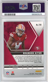 Graded 2020 Panini Mosaic Brandon Aiyuk #210 Rookie RC Football Card PSA 10 Gem Mint