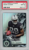Graded 2015 Topps Platinum Amari Cooper #114 Rookie RC Football Card PSA 10 Gem Mint