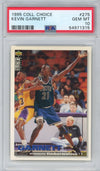 Graded 1995-96 Upper Deck UD Collector's Choice Kevin Garnett #275 Rookie RC Basketball Card PSA 10 Gem Mint