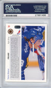 Graded 1991-92 Upper Deck UD Teemu Selanne #21 Rookie RC Hockey Card PSA 10 Gem Mint