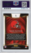 Graded 2018 Panini Select Baker Mayfield #30 Rookie RC Football Card PSA 10 Gem Mint