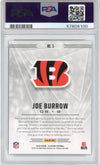Graded 2020 Panini Illusions Joe Burrow #5 Retail Rookie RC Football Card PSA 9 Mint