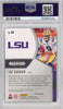 Graded 2020 Panini Prizm Draft Picks DP Joe Burrow #105 Silver Rookie RC Football Card PSA 9 Mint