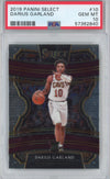 Graded 2019-20 Panini Select Darius Garland #10 Rookie RC Basketball Card PSA 10 Gem Mint
