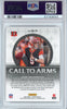 Graded 2020 Panini Playoff Joe Burrow #CA17 Call To Arms Rookie RC Football Card PSA 10 Gem Mint