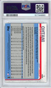 Graded 2019 Topps Chrome Shohei Ohtani #1 Batting Rookie Cup RC Baseball Card PSA 10 Gem Mint
