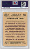 Graded 2018 Sage SA-GE Hit Josh Allen #111 Rookie RC Football Card PSA 10 Gem Mint