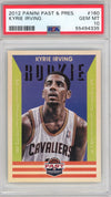Graded 2012-13 Panini Past & Present Kyrie Irving #160 Rookie RC Basketball Card PSA 10 Gem Mint