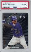 Graded 2013 Topps Finest Nolan Arenado #37 Rookie RC Baseball Card PSA 10 Gem Mint