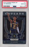 Graded 2019-20 Panini Prizm Draft Picks DP Ja Morant #11 Crusade Rookie RC Basketball Card PSA 10 Gem Mint
