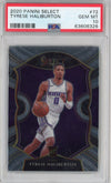 Graded 2020-21 Panini Select Tyrese Haliburton #72 Concourse Rookie RC Basketball Card PSA 10 Gem Mint