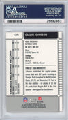 Graded 2007 Topps Finest Calvin Johnson #135 Rookie RC Football Card PSA 10 Gem Mint