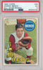 Graded 1969 Topps Johnny Bench #95 All-Star Rookie Cup RC Baseball Card PSA 5 Excellent