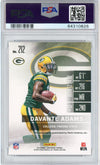 Graded 2014 Panini Contenders Davante Adams #212 Running To Side Autographed Auto Rookie Ticket RC Football Card PSA 10 Gem Mint