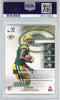 Graded 2014 Panini Contenders Davante Adams #212 Running To Side Autographed Auto Rookie Ticket RC Football Card PSA 10 Gem Mint