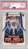 Graded 2021 Panini Rookies & Stars Mac Jones #RR-5 Rookie Rush RC Football Card PSA 10 Gem Mint