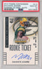 Graded 2014 Panini Contenders Davante Adams #212 Running To Side Autographed Auto Rookie Ticket RC Football Card PSA 10 Gem Mint