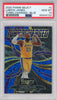 Graded 2020-21 Panini Select LeBron James #2 Turbo Charged Blue Prizm Basketball Card PSA 10 Gem Mint
