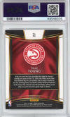 Graded 2018-19 Panini Select Trae Young #45 Concourse Rookie RC Basketball Card PSA 10 Gem Mint