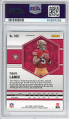 Graded 2021 Panini Mosaic Trey Lance #303 Green Rookie RC Football Card PSA 10 Gem Mint