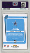 Graded 2021 Panini Donruss Micah Parsons #331 Press Proof Premium Rated Rookie RC Football Card PSA 10 Gem Mint