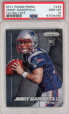 Graded 2014 Panini Prizm Jimmy Garoppolo #243 Facing Left Rookie RC Football Card PSA 10 Gem Mint