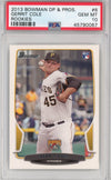 Graded 2013 Bowman Draft Picks & Prospects Gerrit Cole #6 Rookie RC Baseball Card PSA 10 Gem Mint