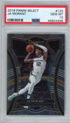 Graded 2019-20 Panini Select Ja Morant #120 Premier Level Rookie RC Basketball Card PSA 10 Gem Mint