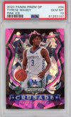 Graded 2020-21 Panini Prizm DP Draft Picks Tyrese Maxey #94 Crusade Pink Ice Rookie RC Basketball Card PSA 10 Gem Mint