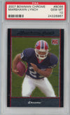 Graded 2007 Bowman Chrome Marshawn Lynch #BC66 Rookie RC Football Card PSA 10 Gem Mint