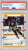 Graded 1990-91 Score R/T Rookie & Traded Jaromir Jagr #70T Rookie RC Hockey Card PSA 10 Gem Mint