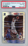 Graded 2019-20 Panini Hoops Premium Stock Ja Morant #259 Pulsar Rookie RC Basketball Card PSA 10 Gem Mint