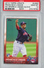 Graded 2015 Topps Update Francisco Lindor #US82 No Sparkle Under Glove Rookie RC Baseball Card PSA 10 Gem Mint