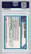 Graded 2007 Bowman Chrome Draft Picks & Prospects Freddie Freeman #BDPP12 Rookie RC Baseball Card PSA 10 Gem Mint