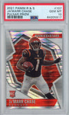 Graded 2021 Panini Rookies & Stars Ja'Marr Chase #107 Pulsar Prizm Rookie RC Football Card PSA 10 Gem Mint