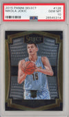 Graded 2015-16 Panini Select Nikola Jokic #128 Rookie RC Basketball Card PSA 10 Gem Mint