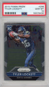 Graded 2015 Panini Prizm Tyler Lockett #298 Rookie RC Football Card PSA 10 Gem Mint