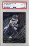 Graded 2019 Panini Select DK D.K. Metcalf #207 Field Level Rookie RC Football Card PSA 10 Gem Mint